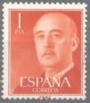 Stamps Spain -  ESPAÑA 1955-6_1153.02 General Franco (1892-1975).