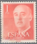 Sellos de Europa - Espa�a -  ESPAÑA 1955-6_1153.07 General Franco (1892-1975).