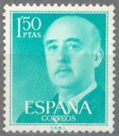 Sellos de Europa - España -  ESPAÑA 1955-6_1155.01 General Franco (1892-1975).