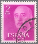 Sellos de Europa - Espa�a -  ESPAÑA 1955-6_1158.01 General Franco (1892-1975).