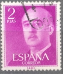 Stamps Spain -  ESPAÑA 1955-6_1158.04 General Franco (1892-1975).