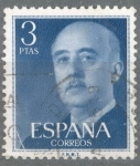 Stamps Spain -  ESPAÑA 1955-6_1159.08 General Franco (1892-1975).