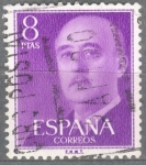 Stamps Spain -  ESPAÑA 1955-6_1162 General Franco (1892-1975).