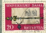 Stamps Switzerland -  500 años Universidad de Basel