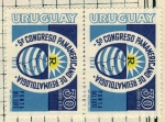 Stamps : America : Uruguay :  5º Congreso Panamericano de Reumatologia