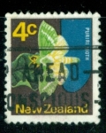 Stamps : Africa : New_Zealand :  Puriri noth