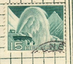 Stamps Switzerland -  Maquina quitanieve