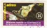 Stamps Guatemala -  Señor Sepultado de Santo Domingo