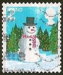 Stamps : Europe : United_Kingdom :  MUÑECO DE NIEVE