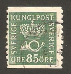 Sellos de Europa - Suecia -  emblema de correos