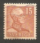 Sellos de Europa - Suecia -  Rey Gustave V