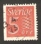 Stamps Sweden -  cifra