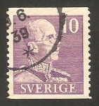 Sellos de Europa - Suecia -  257 - Rey Gustave V