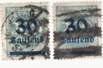 Sellos del Mundo : Europa : Alemania : sellos alemanes
