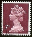 Stamps United Kingdom -  QUEEN ELIZABETH