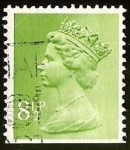 Stamps United Kingdom -  QUEEN ELIZABETH