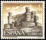 Sellos del Mundo : Europa : Espa�a : E1744 - Castillo de Manzanares el Real (Madrid)