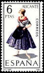 Stamps Spain -  E1769 - Traje Alicante