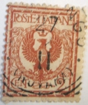 Stamps Italy -  floreado