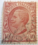 Stamps Italy -  Vittorio Emanuele III 
