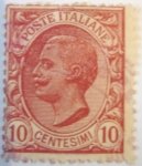 Stamps Italy -  Vittorio Emanuele III 