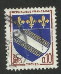 Stamps France -  Republique française. Troyes