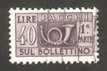 Stamps Italy -  sello para paquete postal