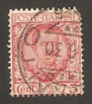 Stamps : Europe : Italy :  victor emmanuel III