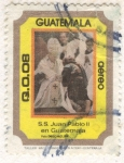 Sellos de America - Guatemala -  Juan Pablo II