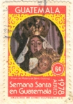 Stamps Guatemala -  Virgen del Rosario de Santo Domingo 
