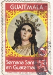 Stamps Guatemala -  Virgen Inmaculada Concepcion Iglecia de Catedral