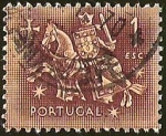 Stamps : Europe : Portugal :  JINETE CON ARMADURA