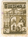Stamps Guatemala -  Hermano Pedro de Bethancourt