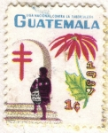 Sellos de America - Guatemala -  Liga Nacional  Contra la Tuberculossis