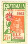 Stamps Guatemala -  Pro Niñes Desarrollo
