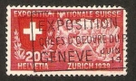 Stamps Switzerland -  321 - Exposición Nacional de Zurich