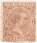 Stamps Spain -  Alfonso XIII