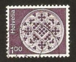 Sellos de Europa - Suiza -  968 - Roseta de la catedral de Lausanne