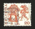 Stamps Switzerland -  traje típico