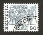 Stamps Switzerland -  1040 - Máscaras en Basel