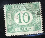 Stamps Europe - Romania -  TAXA PLATA  POSTA ROMANA