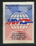 Sellos del Mundo : America : Rep_Dominicana : Scott 995 - XVI Congreso Panamericano de Oftalmología