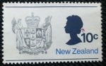 Stamps New Zealand -  Reina Elizabeth