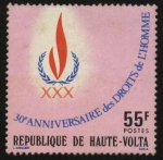 Stamps Burkina Faso -  intercambios