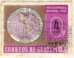 Stamps Guatemala -  Instituto Panamericano de Geografia e Historia