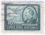 Stamps Guatemala -  Jose Batres Montufar
