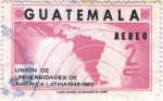 Stamps Guatemala -  Union de Universidades Ameria Latina