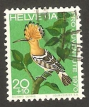 Stamps Switzerland -  pájaro