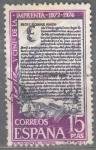 Stamps Spain -  ESPAÑA 1973_2166 V Centenario de la Imprenta en España.