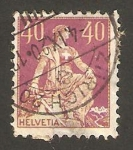 Stamps Switzerland -  helvetia